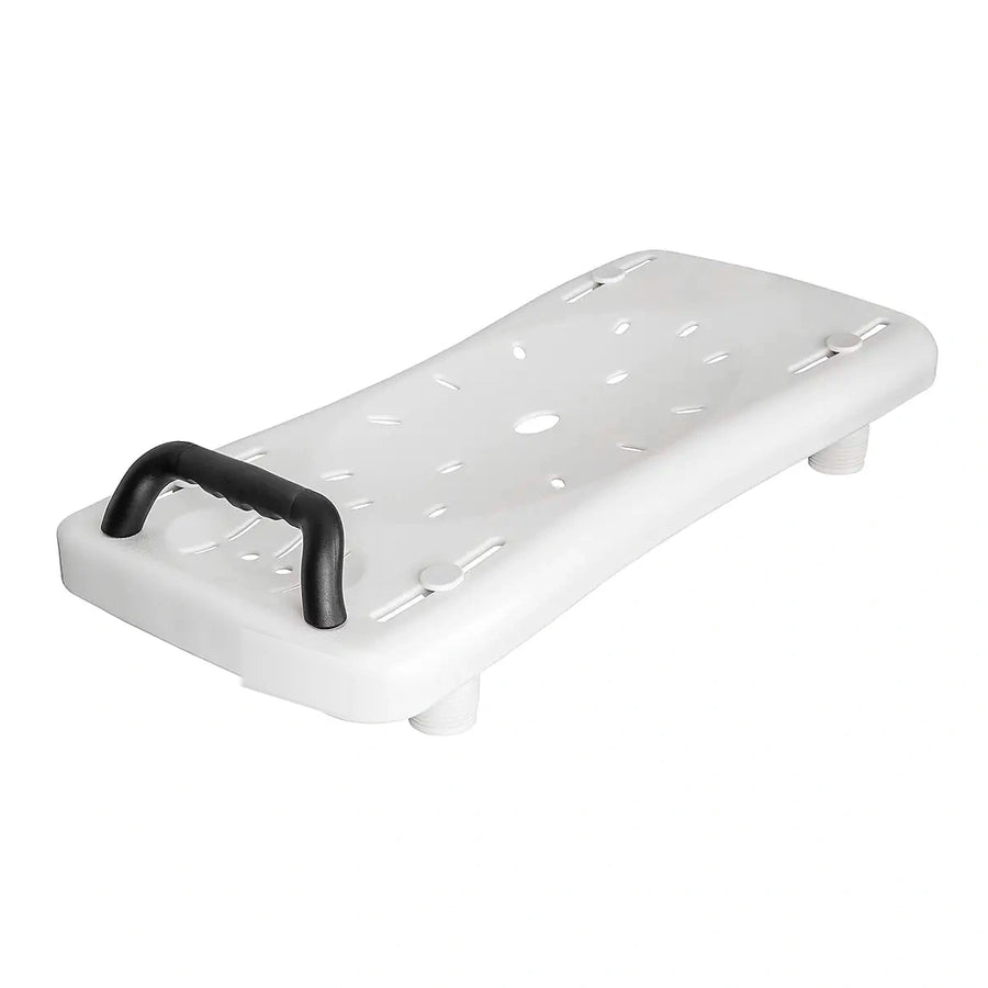 Bath Board Bench Seat with Handle, with handle