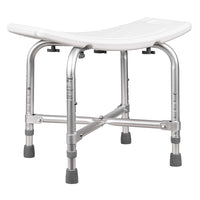 Shower Stool — Wide Seat & Braced Frame