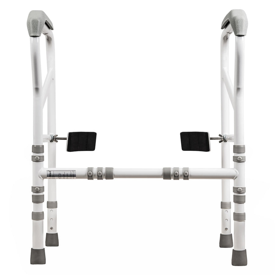 Toilet Surround Frame with Side Clamps, front view