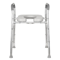 Over Toilet Aid with Padded Seat