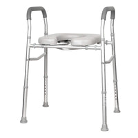 Over Toilet Aid with Padded Seat