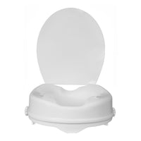 Raised Toilet Seat with Lid — 10cm