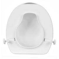 Raised Toilet Seat with Lid — 10cm