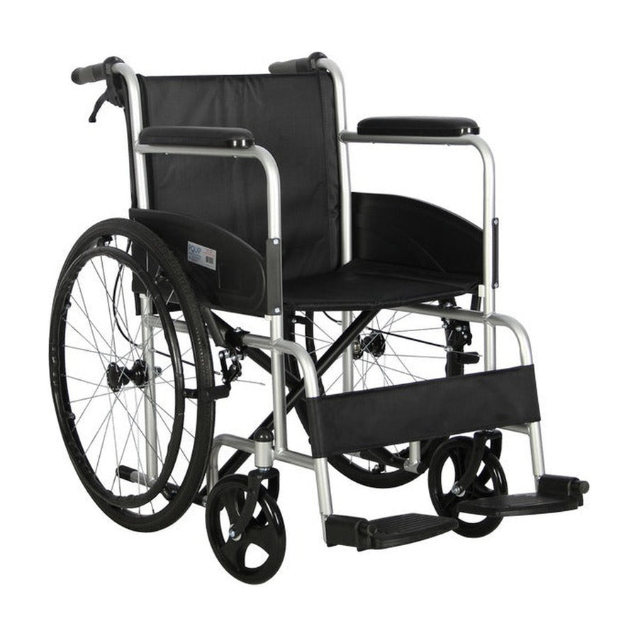 Standard Steel Wheelchair, 50cm Seat